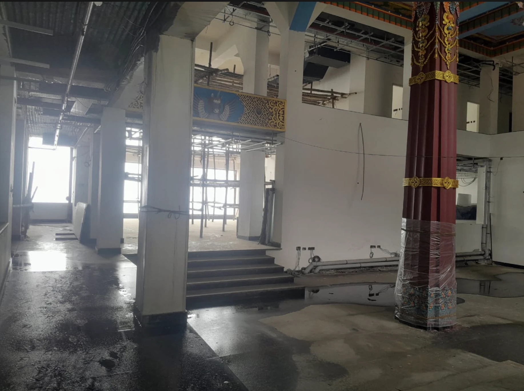 Existing interior of the supplied property